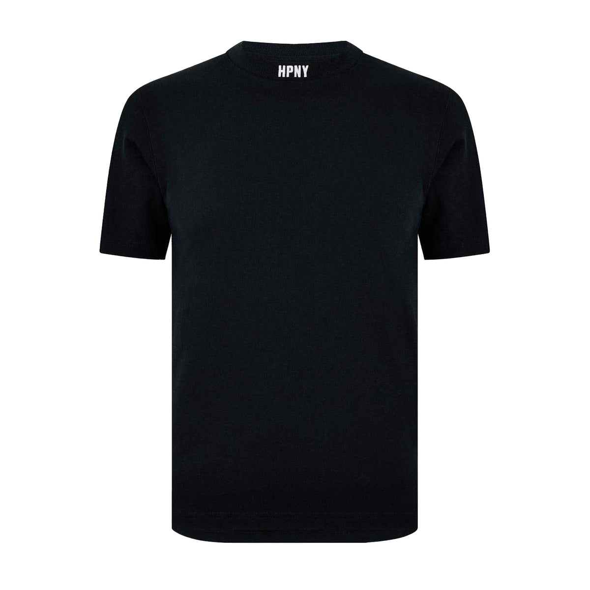 Black - Front - Heron Preston Mens Plain Crew Neck T-Shirt