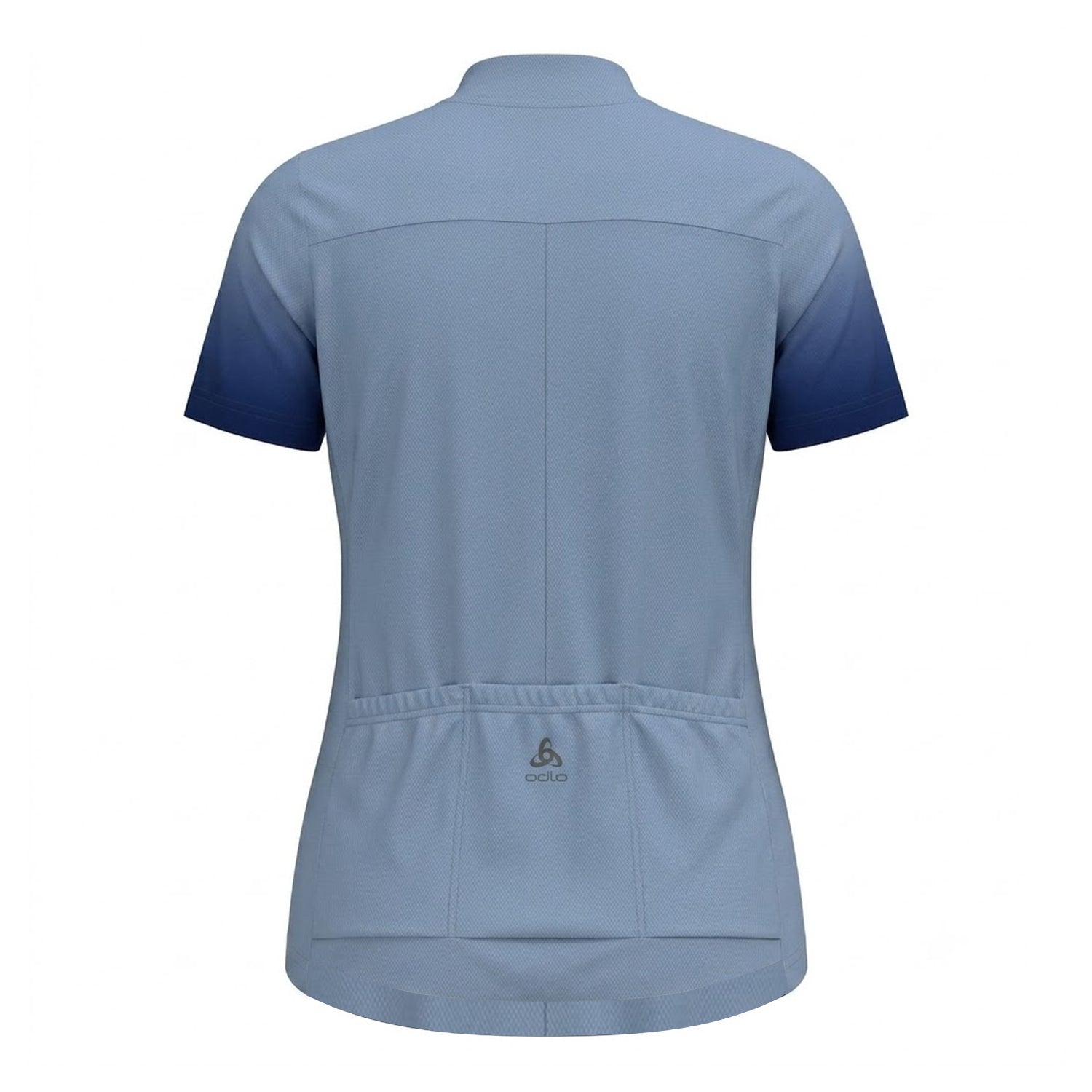 Heron Ombre - Back - Odlo Womens-Ladies Essentials Cycling Jersey