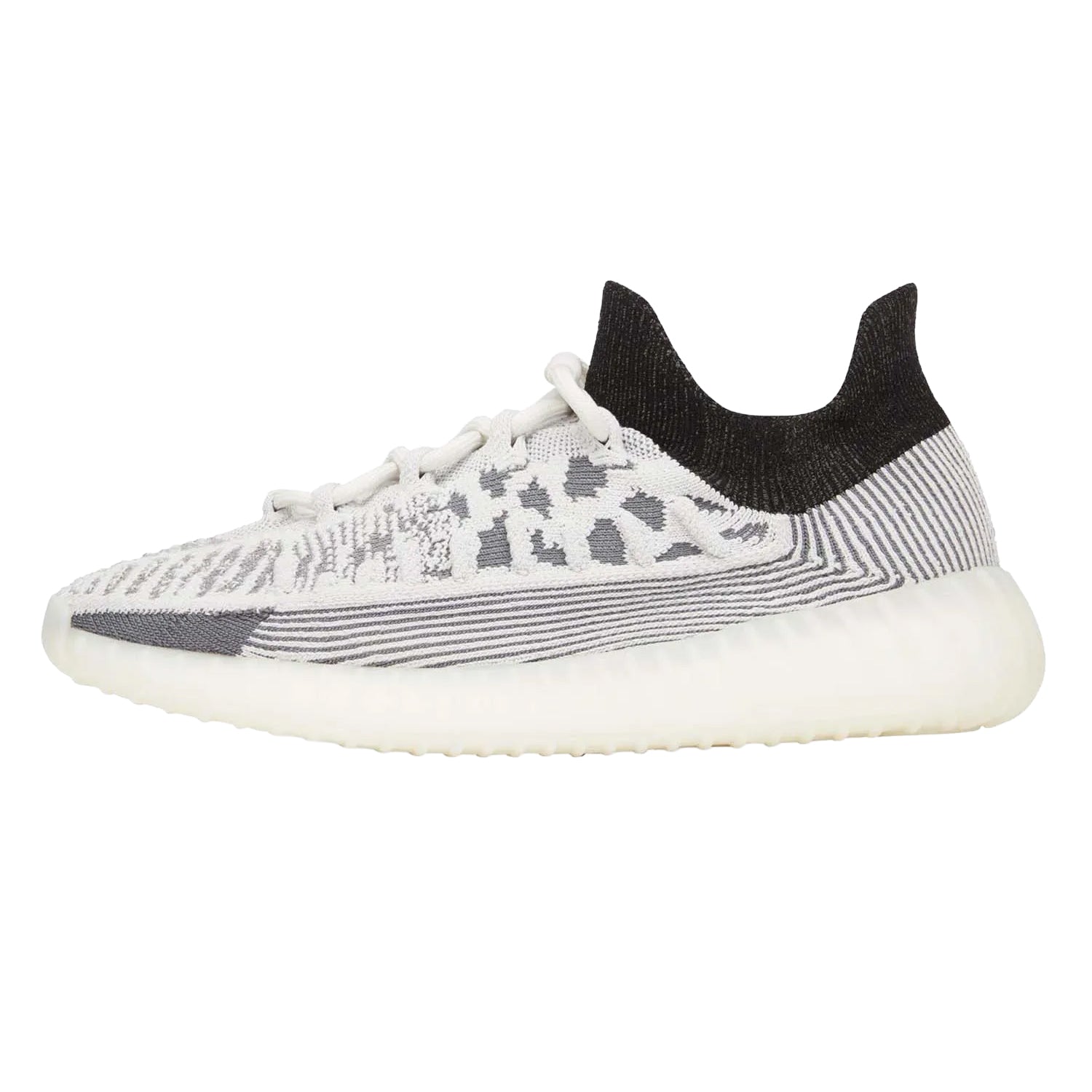 White - Back - Yeezy Unisex Adult Boost 350 V2 Compact Trainers