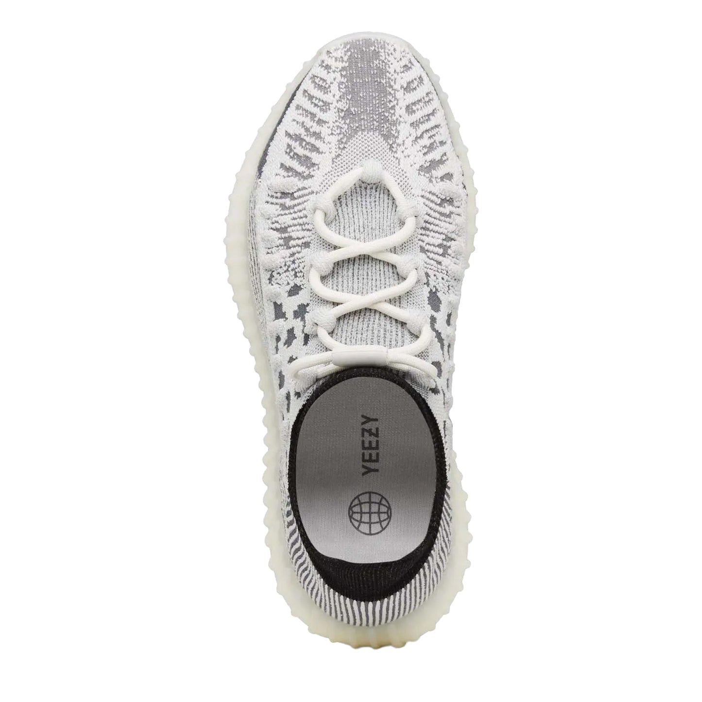 White - Side - Yeezy Unisex Adult Boost 350 V2 Compact Trainers