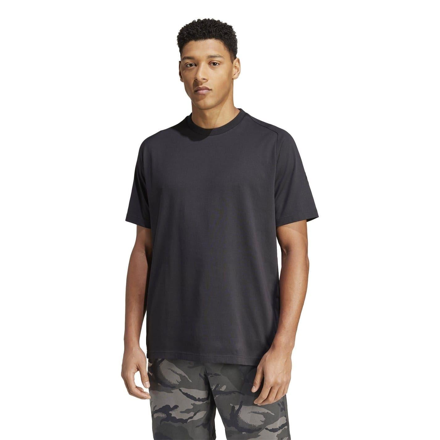 Black - Lifestyle - New Zealand All Blacks Mens Z.N.E 24-25 Adidas T-Shirt