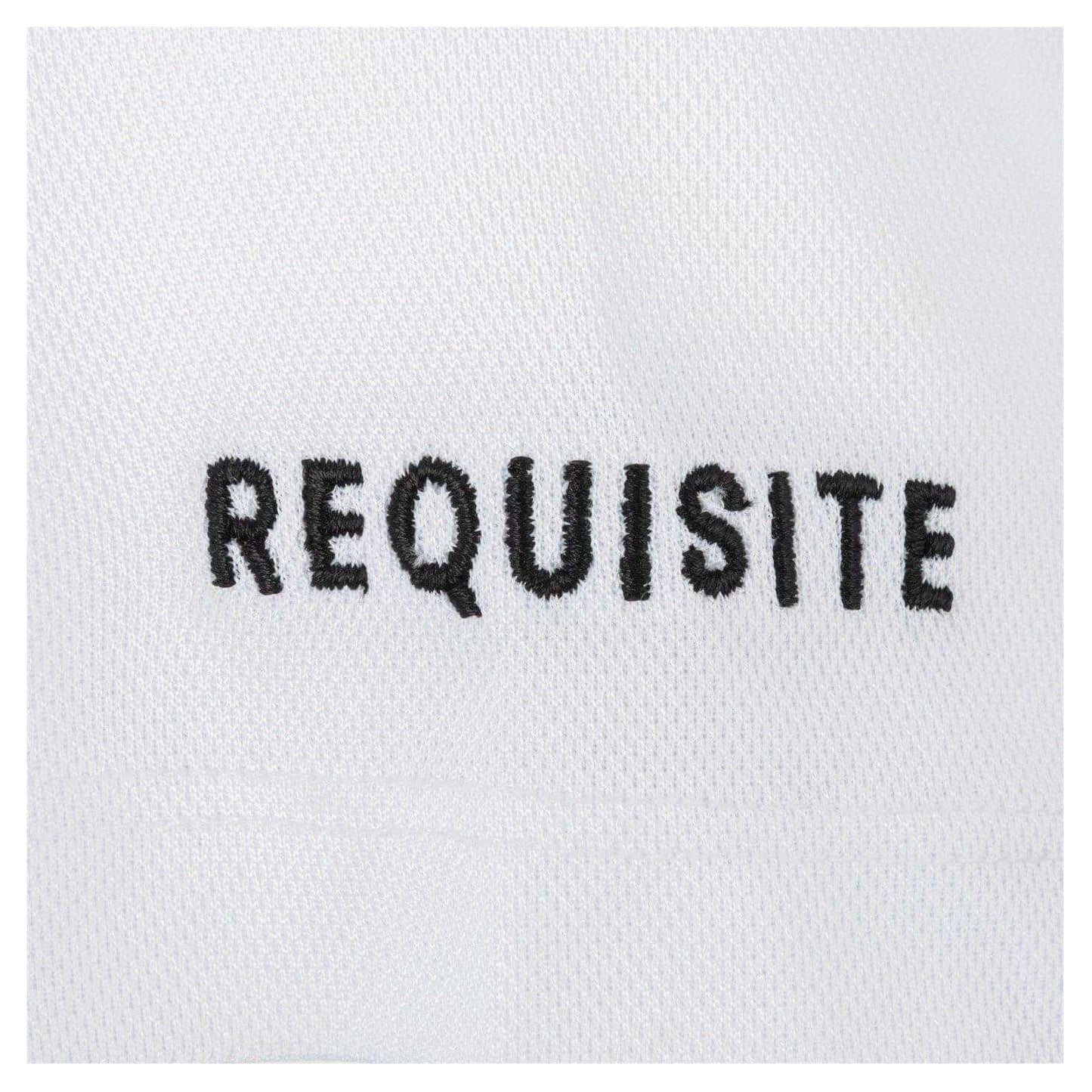 White - Lifestyle - Requisite Womens-Ladies Fitted Short-Sleeved Polo Shirt