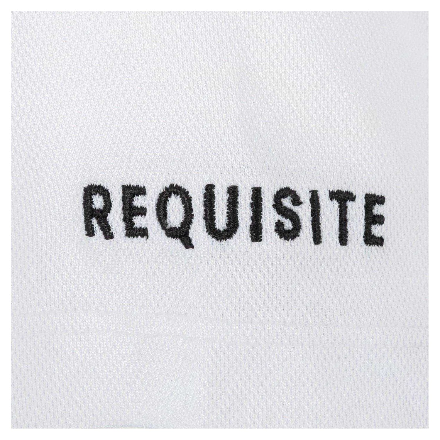 White - Lifestyle - Requisite Womens-Ladies Fitted Short-Sleeved Polo Shirt