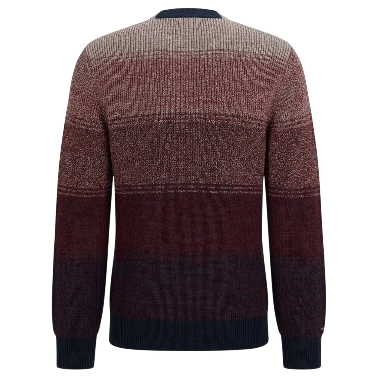 Dark Blue - Back - Boss Mens Kaller Knitted Sweatshirt