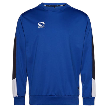 Royal Blue-Navy-White - Front - Sondico Mens Venata Colour Block Sweatshirt
