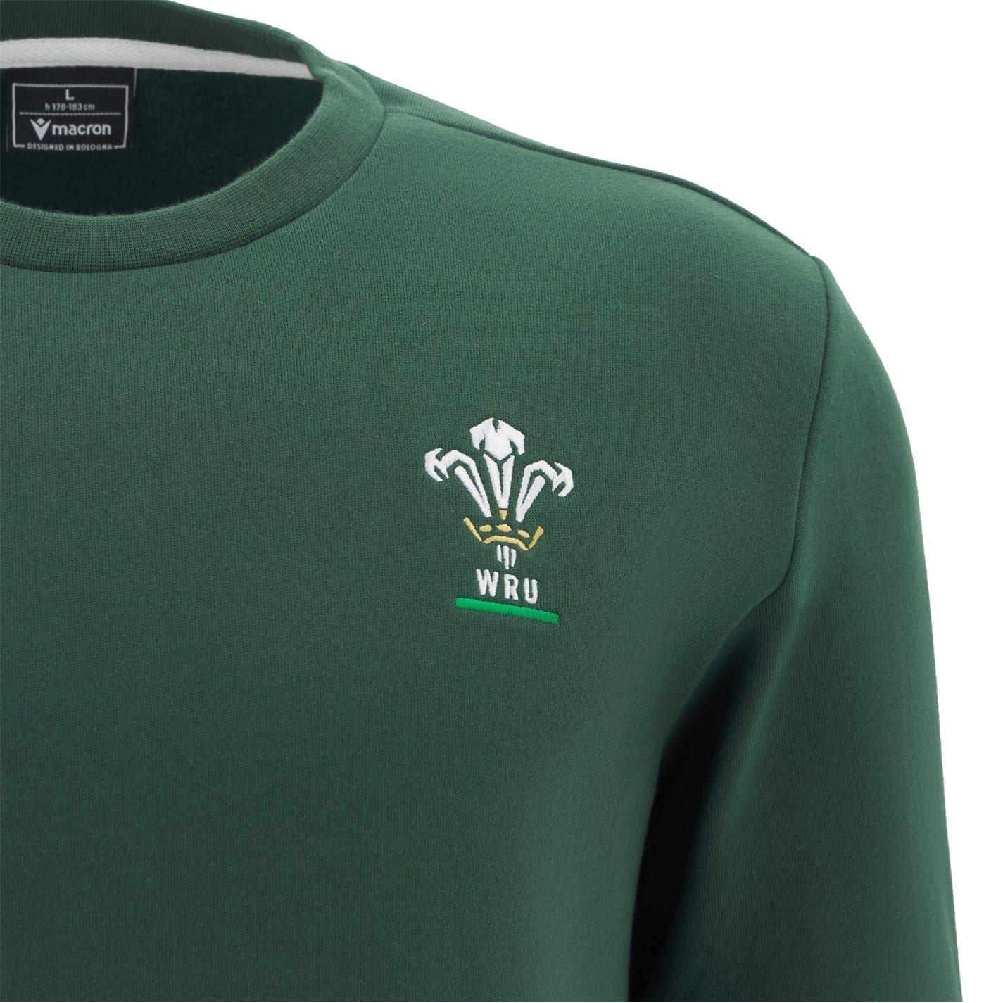 Green - Side - Wales RU Unisex Adult 2025 Sweatshirt
