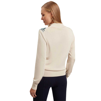 Ivory - Back - Ted Baker Womens-Ladies Merrni Tulip Sweatshirt