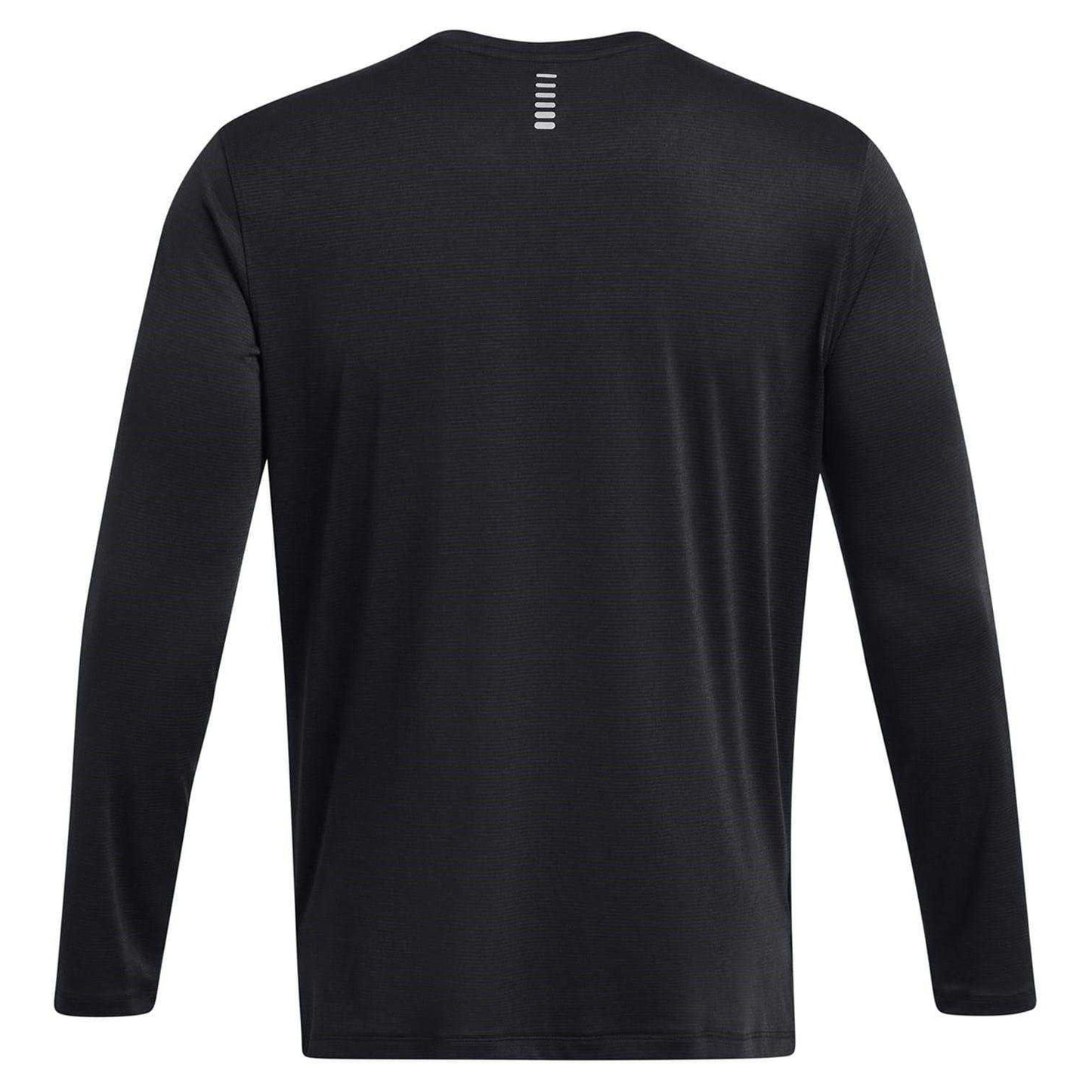 Black - Back - Under Armour Mens Launch Long-Sleeved T-Shirt