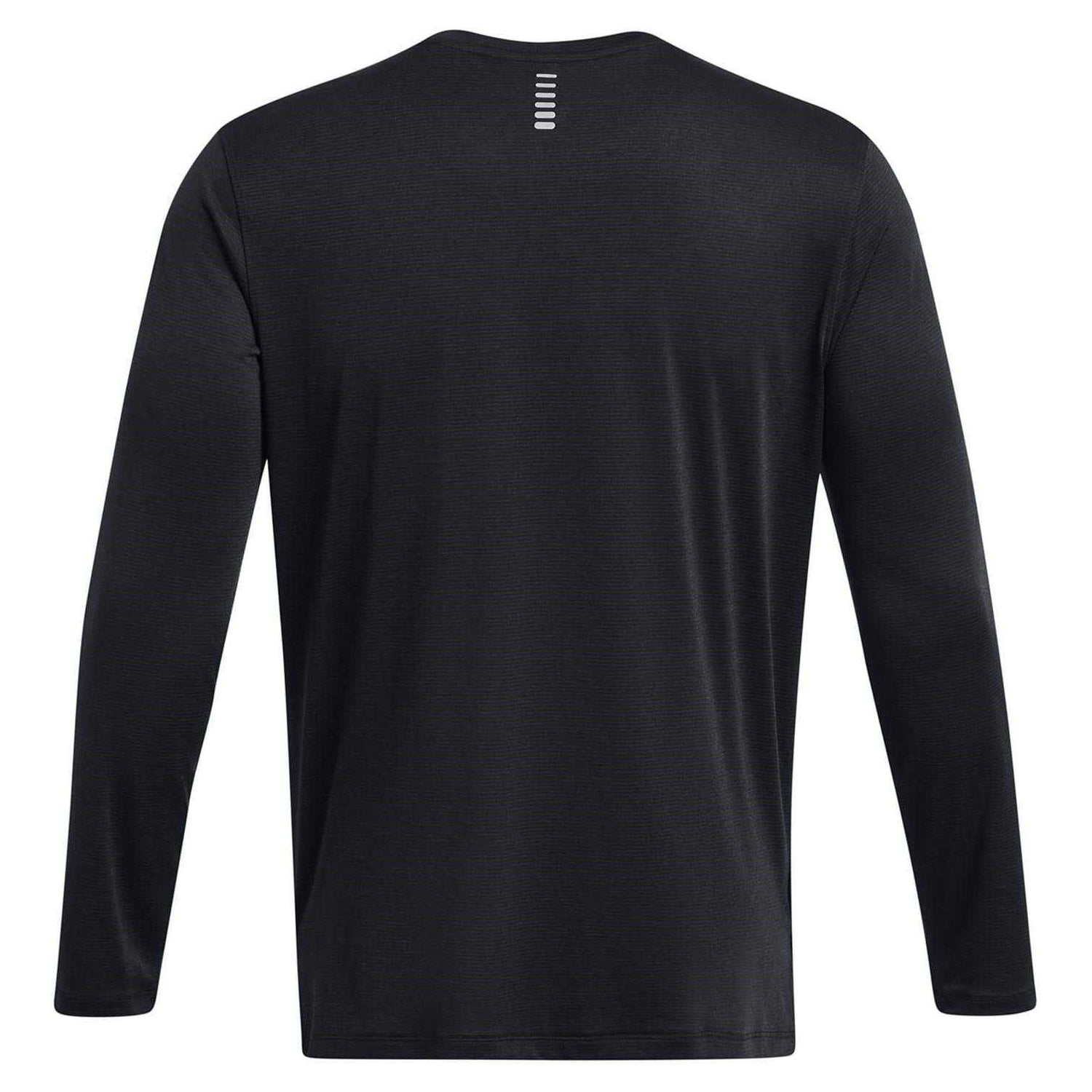 Black - Back - Under Armour Mens Launch Long-Sleeved T-Shirt