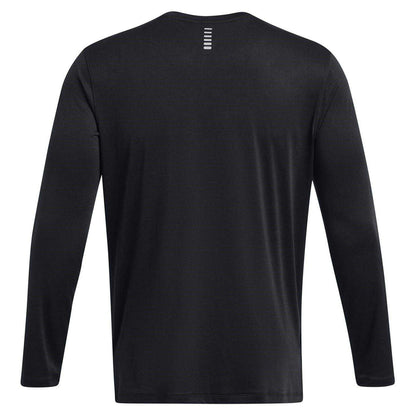 Black - Back - Under Armour Mens Launch Long-Sleeved T-Shirt