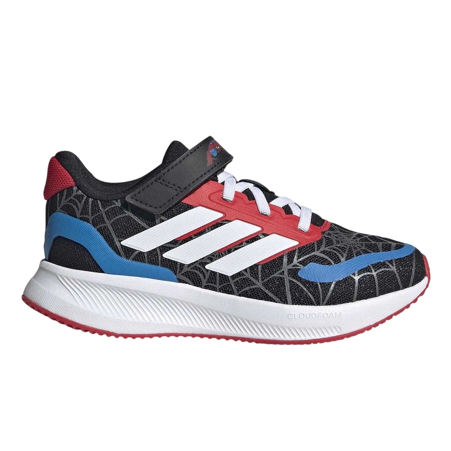 Black-White - Lifestyle - Spider-Man Childrens-Kids Runfalcon Adidas Cloudfoam Trainers