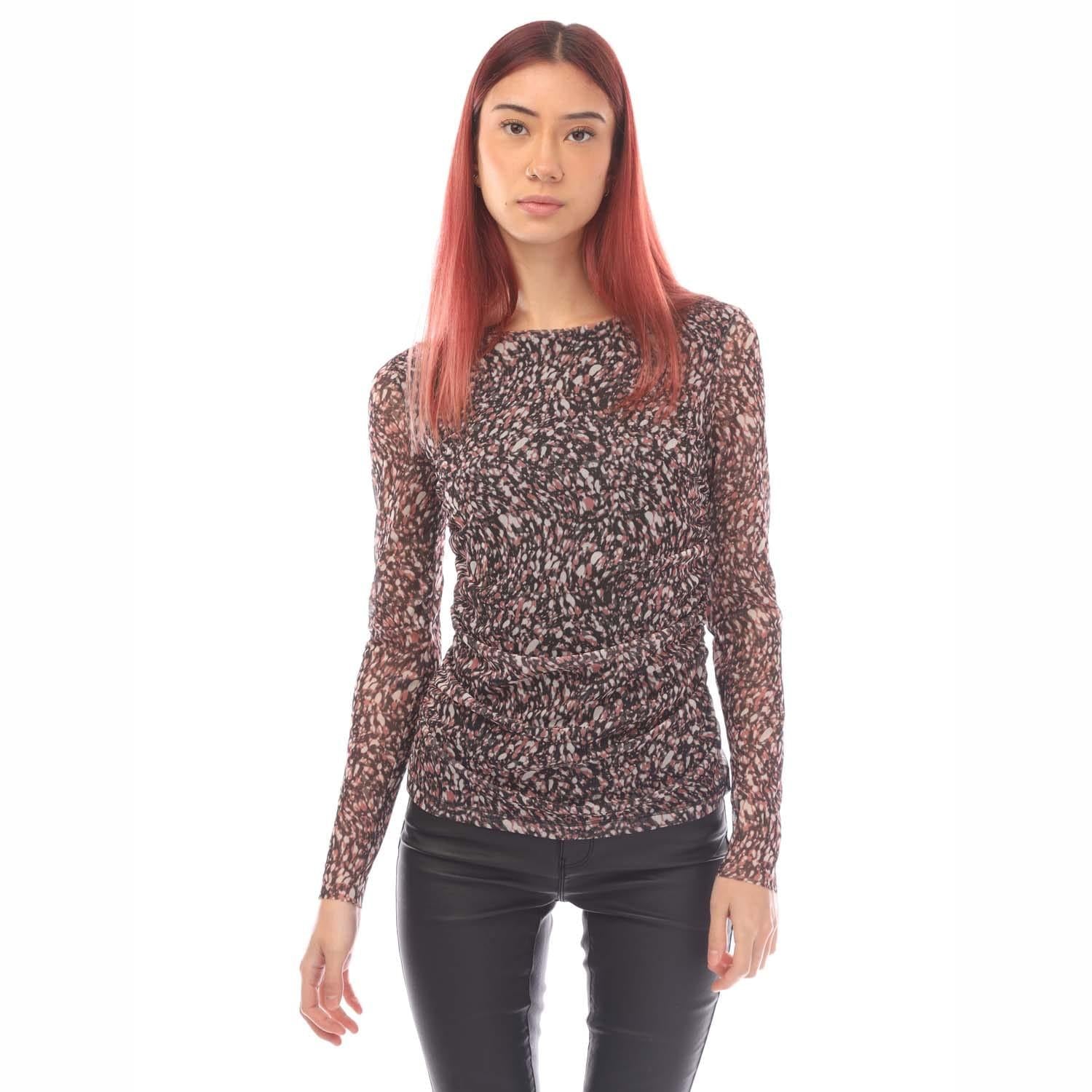 Multicoloured - Front - Boss Womens-Ladies C_Enizo1 Top