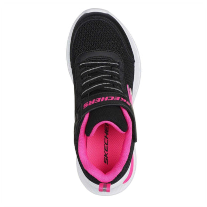 Black-Hot Pink - Lifestyle - Skechers Childrens-Kids Jumpsters Tech Trainers