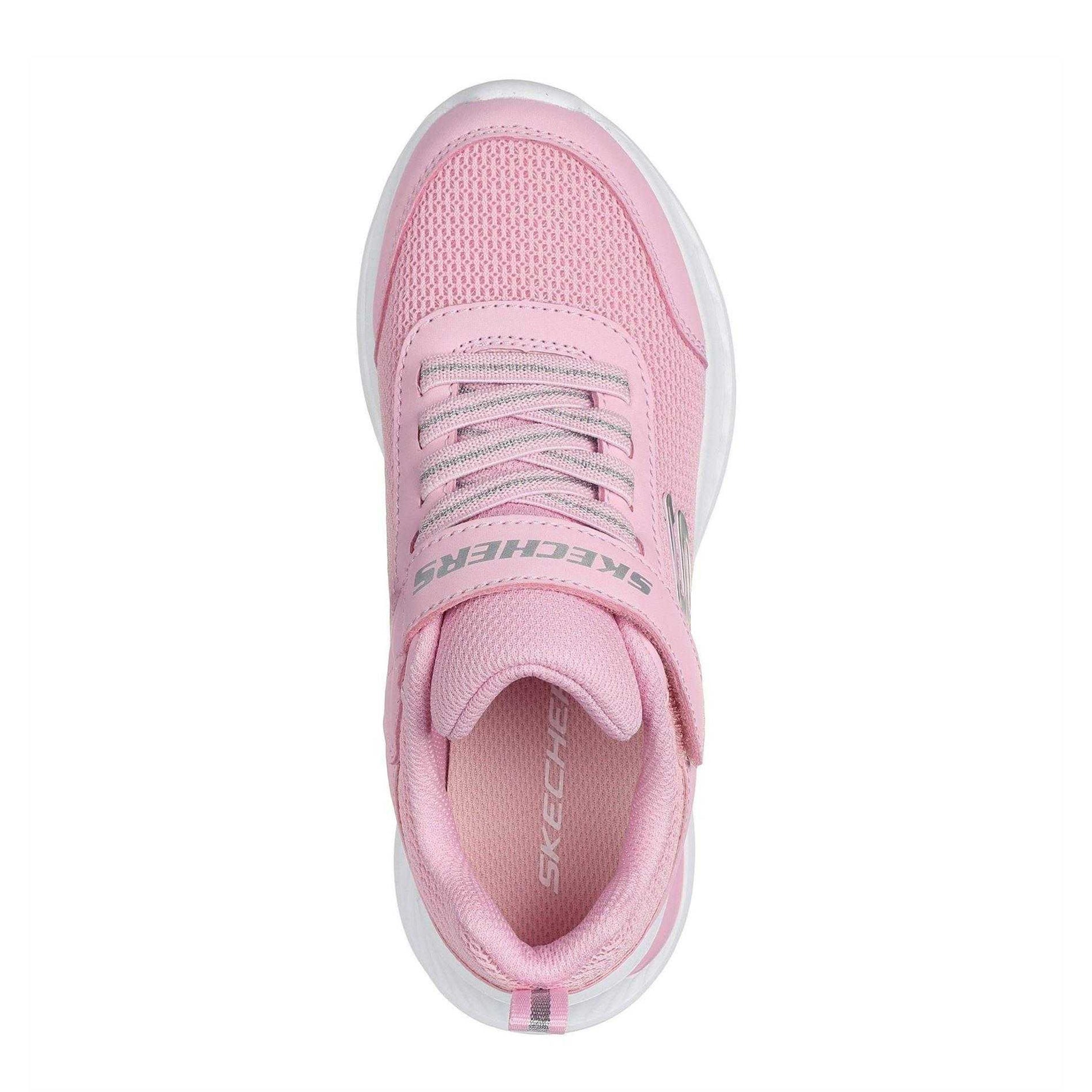 Light Pink - Lifestyle - Skechers Childrens-Kids Jumpsters Tech Trainers