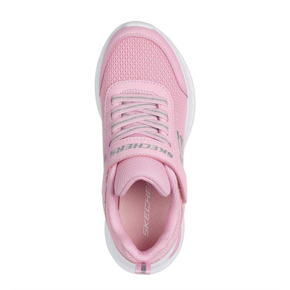Light Pink - Lifestyle - Skechers Childrens-Kids Jumpsters Tech Trainers