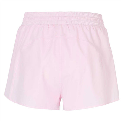 Pink - Back - USA Pro Womens-Ladies 2 in 1 Running Shorts