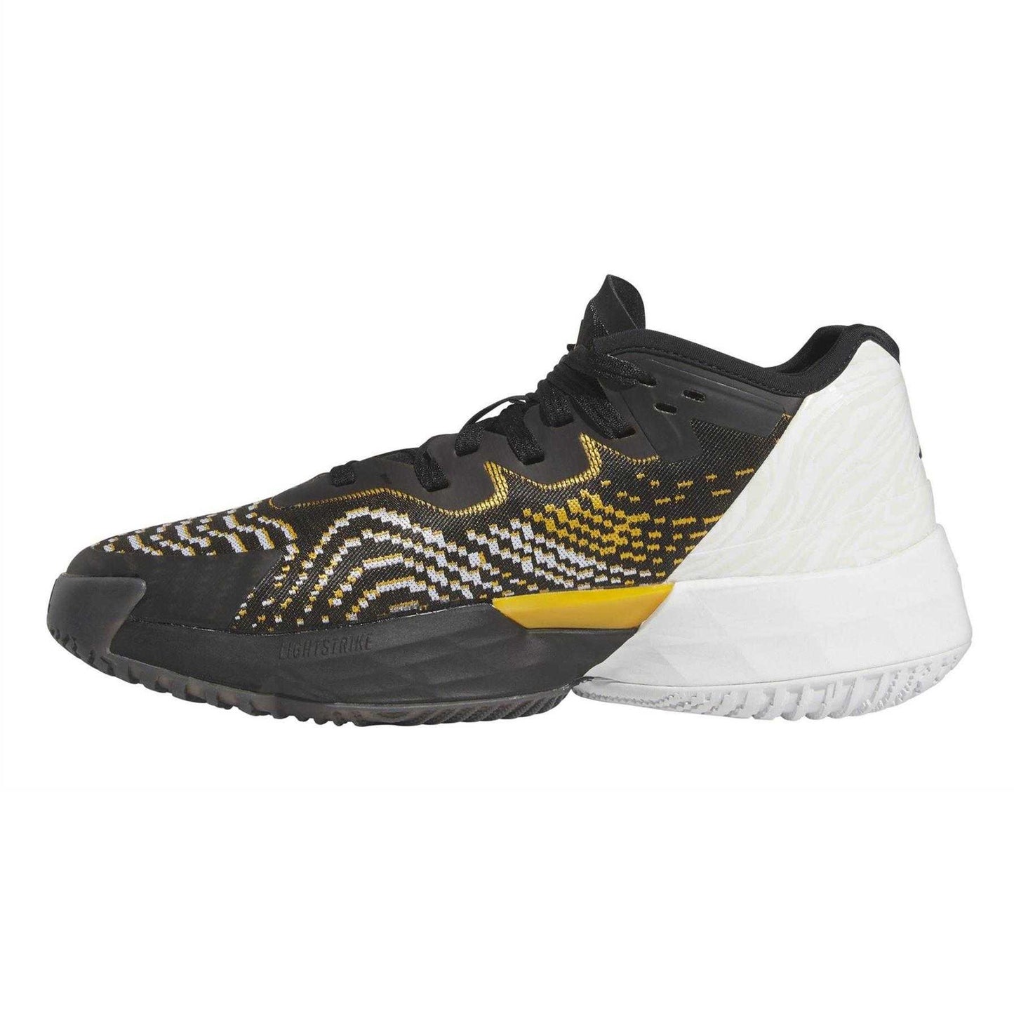 Core Black - Side - Adidas Womens-Ladies Don Issue 4 Mid Cut Trainers
