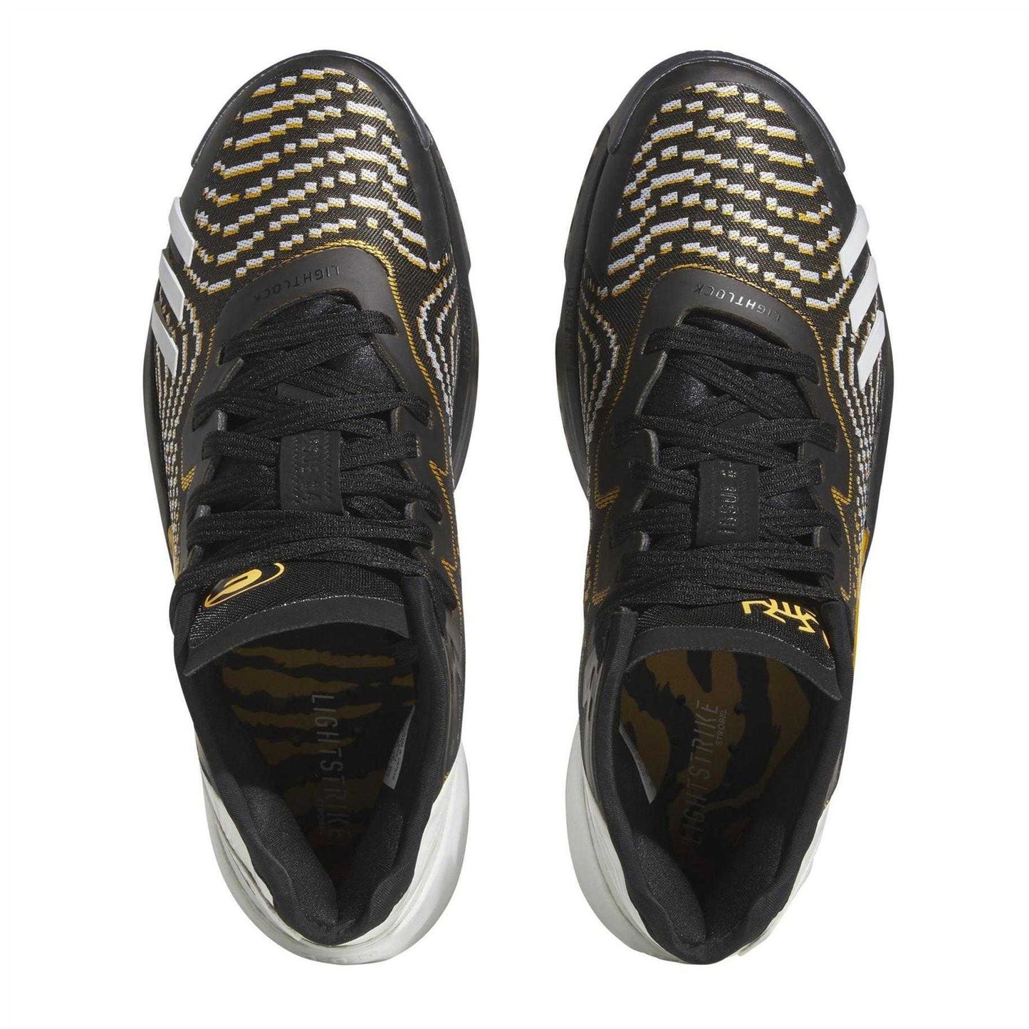 Core Black - Pack Shot - Adidas Womens-Ladies Don Issue 4 Mid Cut Trainers