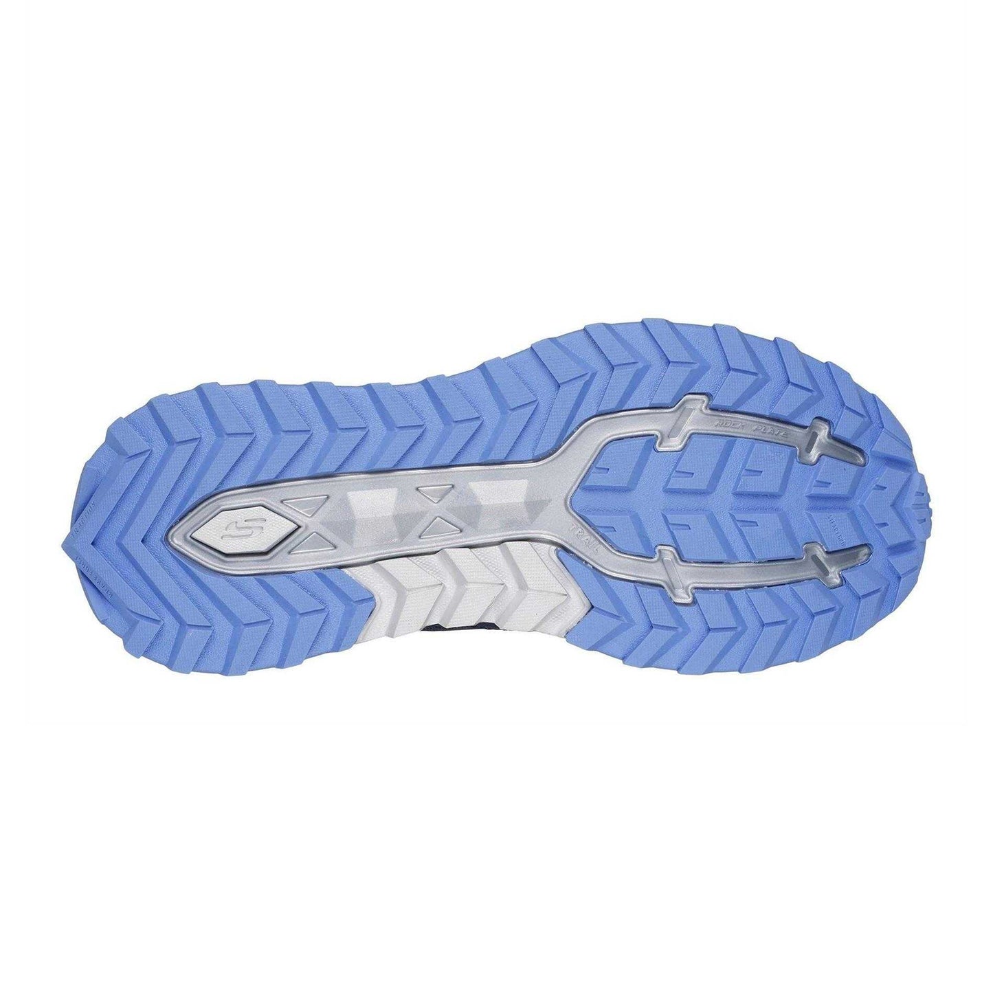 Navy-Blue - Pack Shot - Skechers Womens-Ladies Glide Stepat Trainers