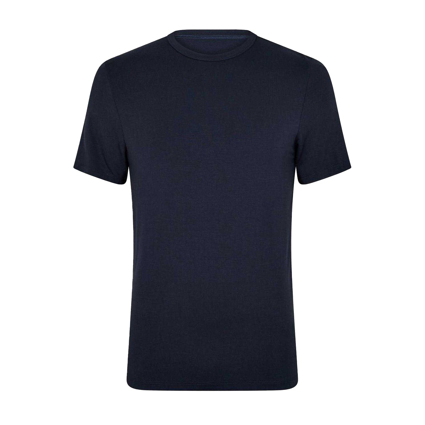 Black-Charcoal-Navy - Back - Boss Mens Plain Regular Short-Sleeved T-Shirt (Pack of 3)