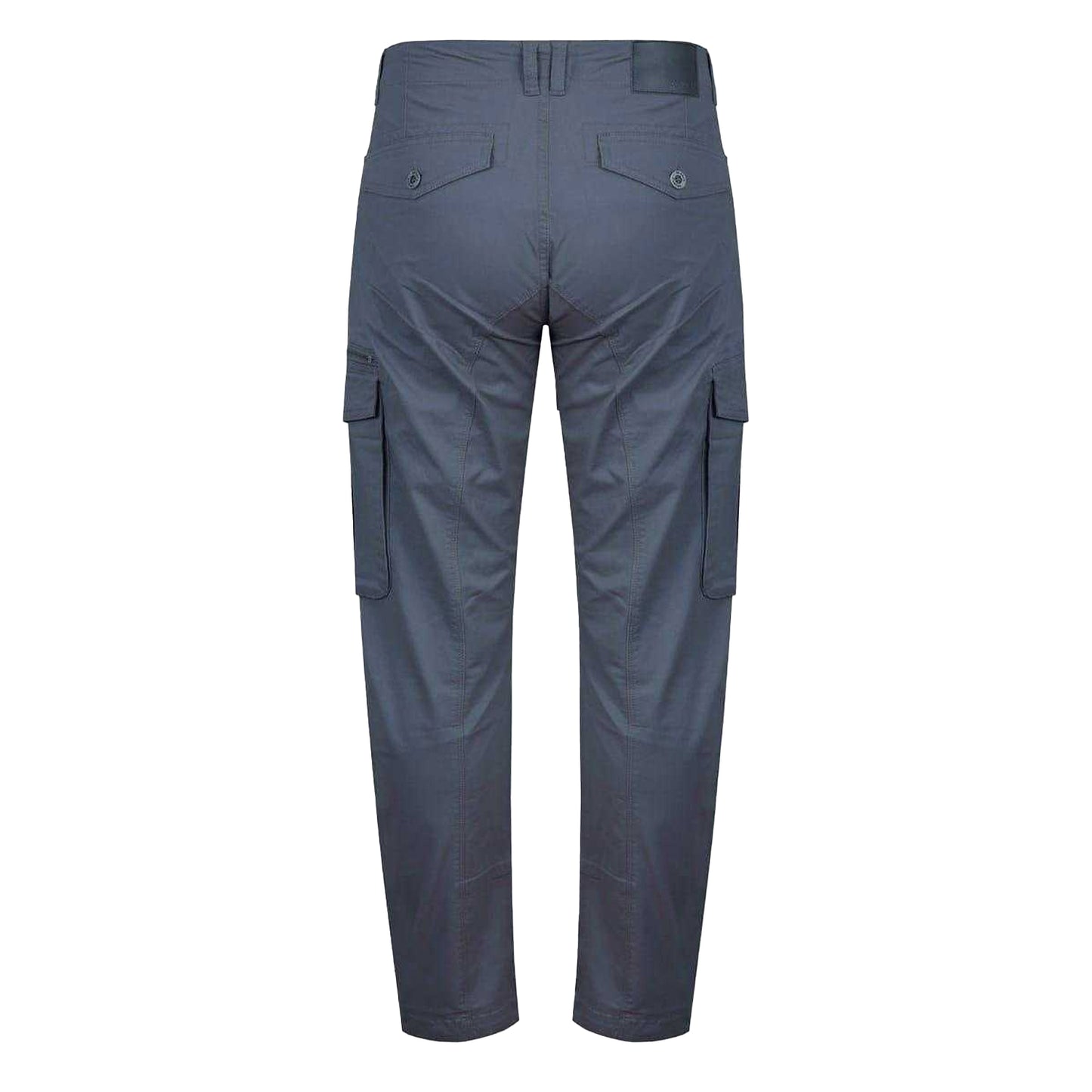 Carbon Grey - Back - Firetrap Mens Cotton Blend Cargo Trousers