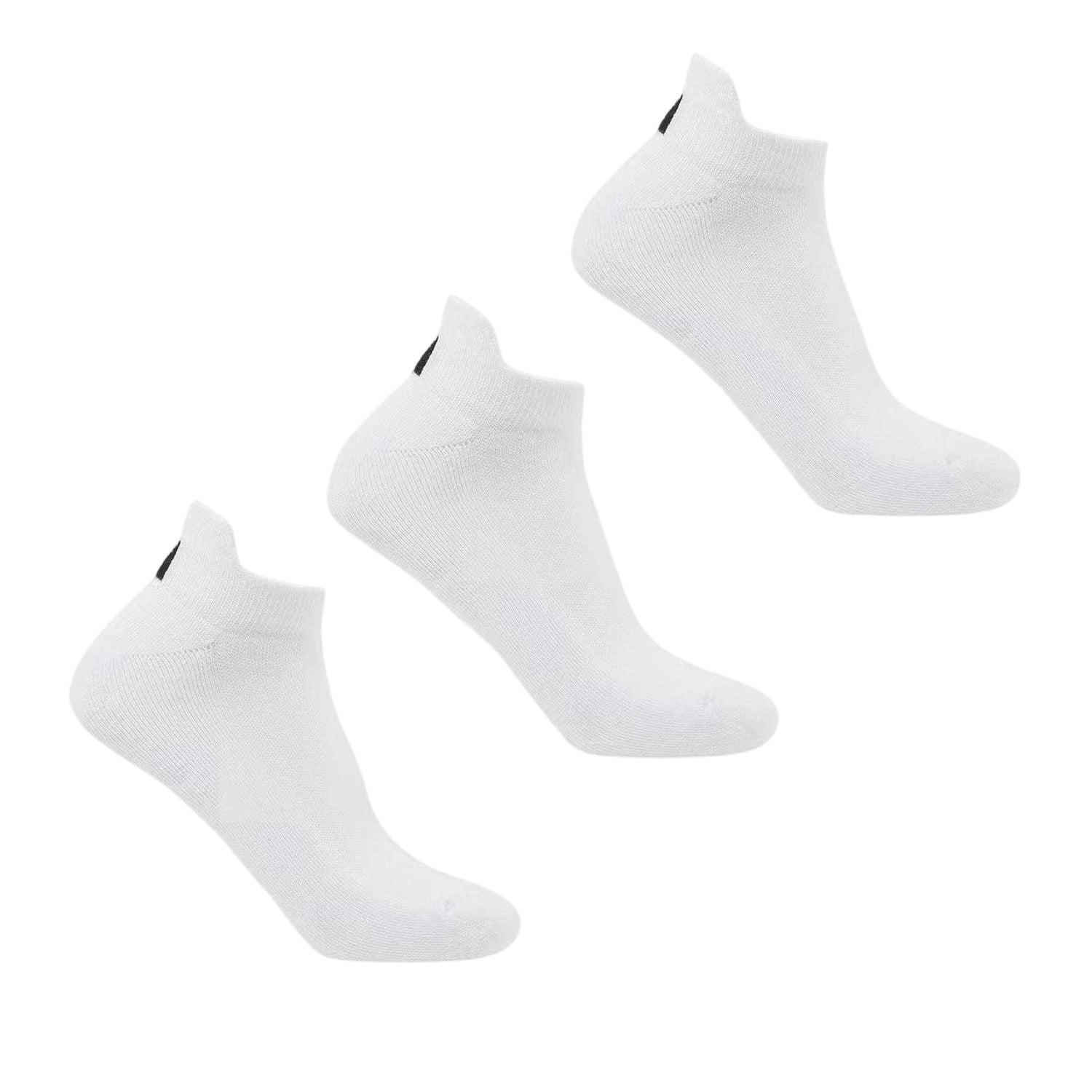 White - Back - MyProtein Unisex Adult Trainer Socks (Pack of 3)