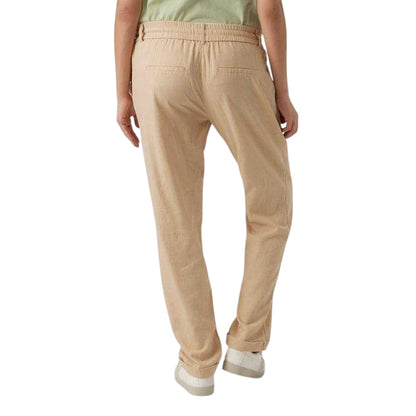 Irish Cream - Back - Mamalicious Womens-Ladies Straight Maternity Trousers