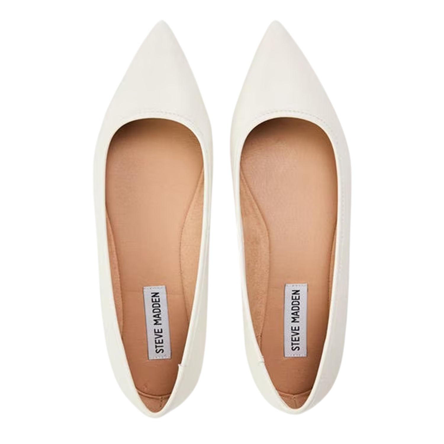 White - Side - Steve Madden Womens-Ladies Stasia Pumps