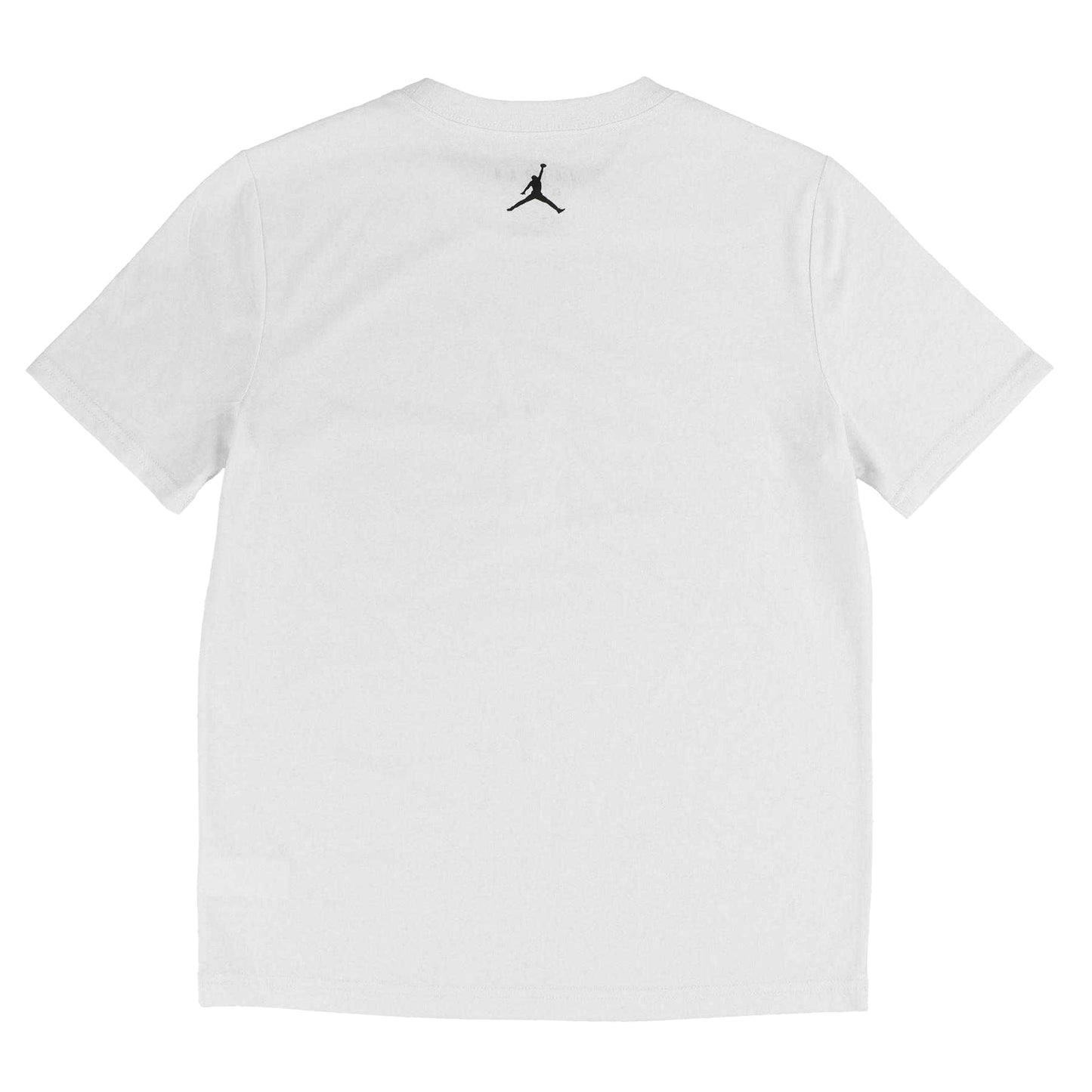 White - Back - Nike Childrens-Kids Air Jordan Giraffe Print Regular T-Shirt