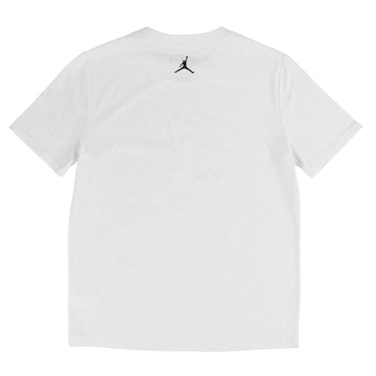 White - Back - Nike Childrens-Kids Air Jordan Giraffe Print Regular T-Shirt