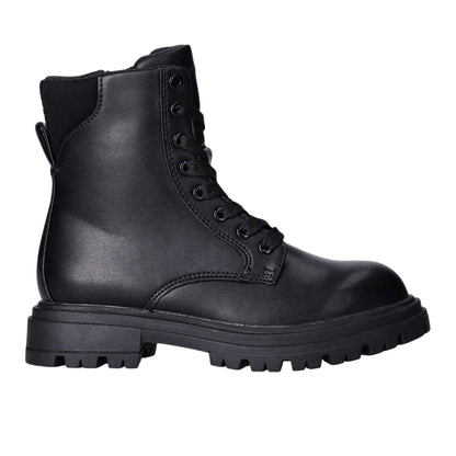 Black - Lifestyle - Calvin Klein Childrens-Kids Colleen Combat Boots
