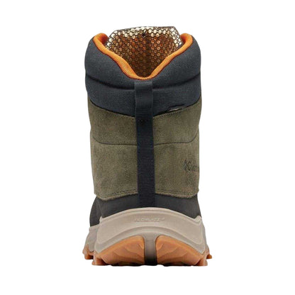 Deep Olive - Back - Columbia Mens Inifnity Expeditionist Suede Winter Boots