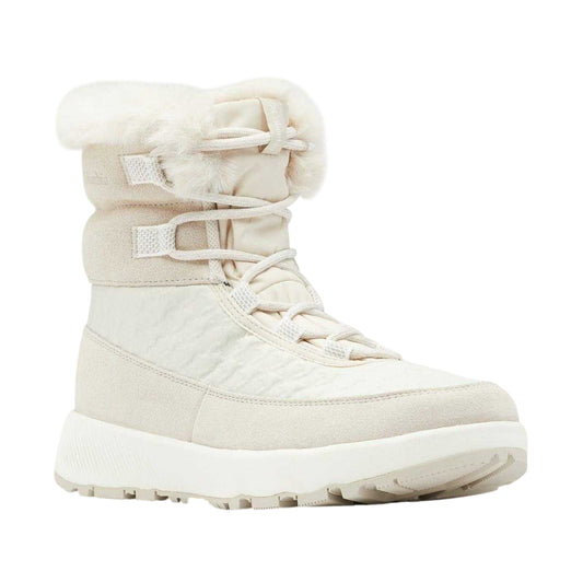 Dark Stone - Front - Columbia Womens-Ladies Slope LD61 Suede Winter Boots