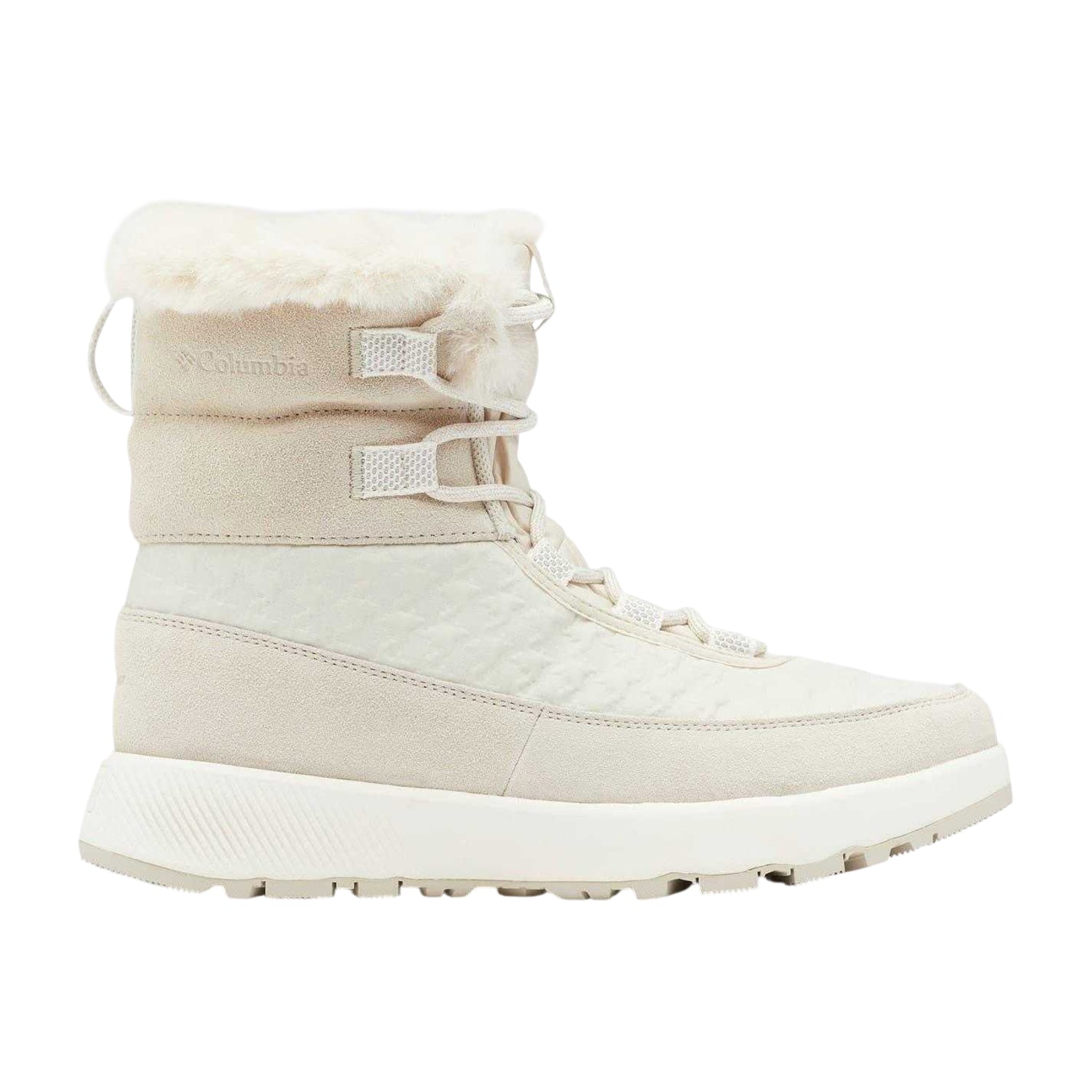 Dark Stone - Side - Columbia Womens-Ladies Slope LD61 Suede Winter Boots