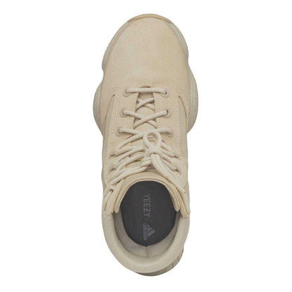 Sand - Side - Adidas Childrens-Kids Yeezy 500 Suede Combat Boots
