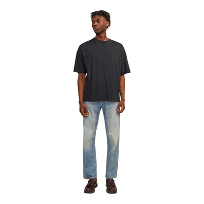 Black - Lifestyle - Jack And Jones Mens Jormilos Regular T-Shirt