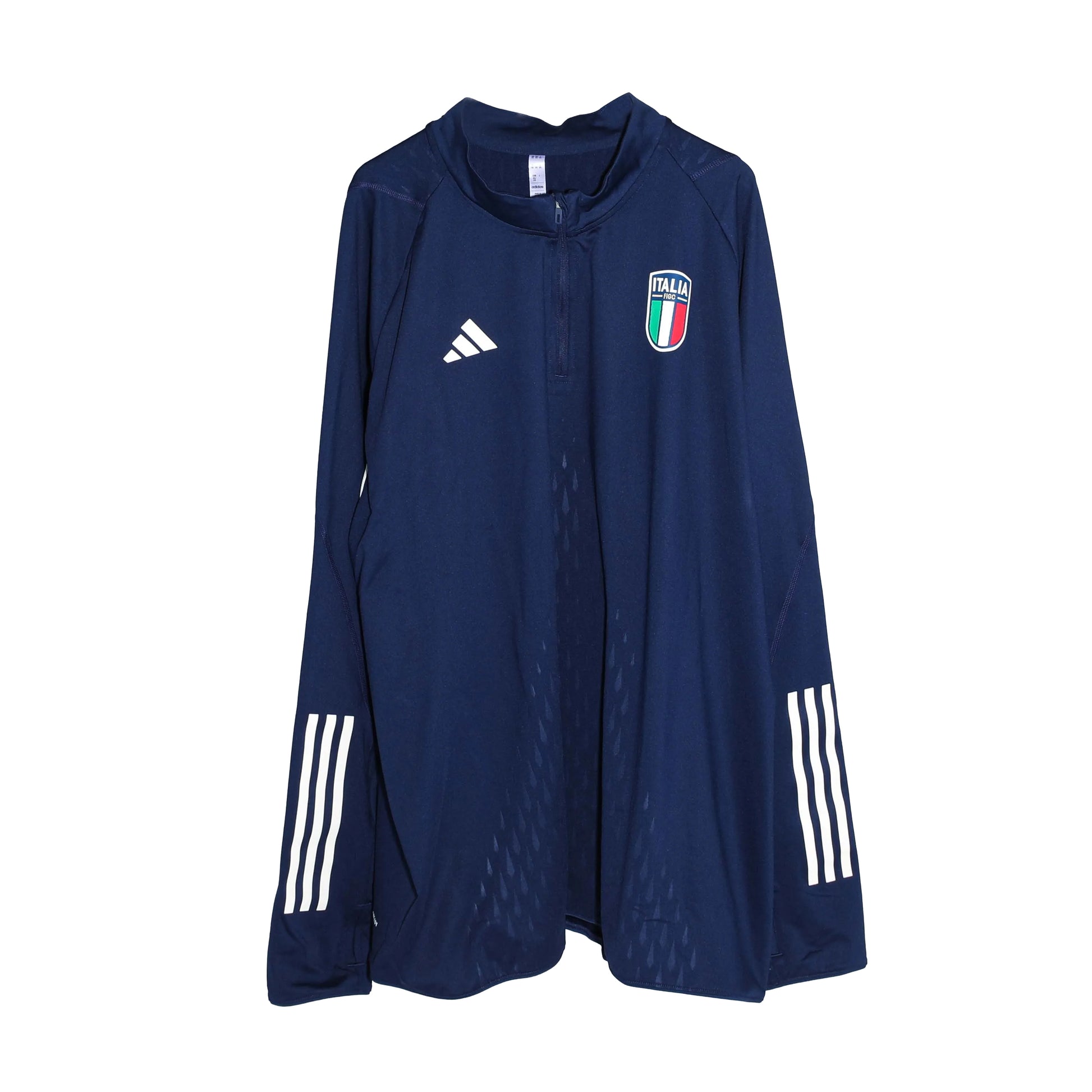 Blue - Front - Adidas Mens Italy 2023-24 Pro Training Top