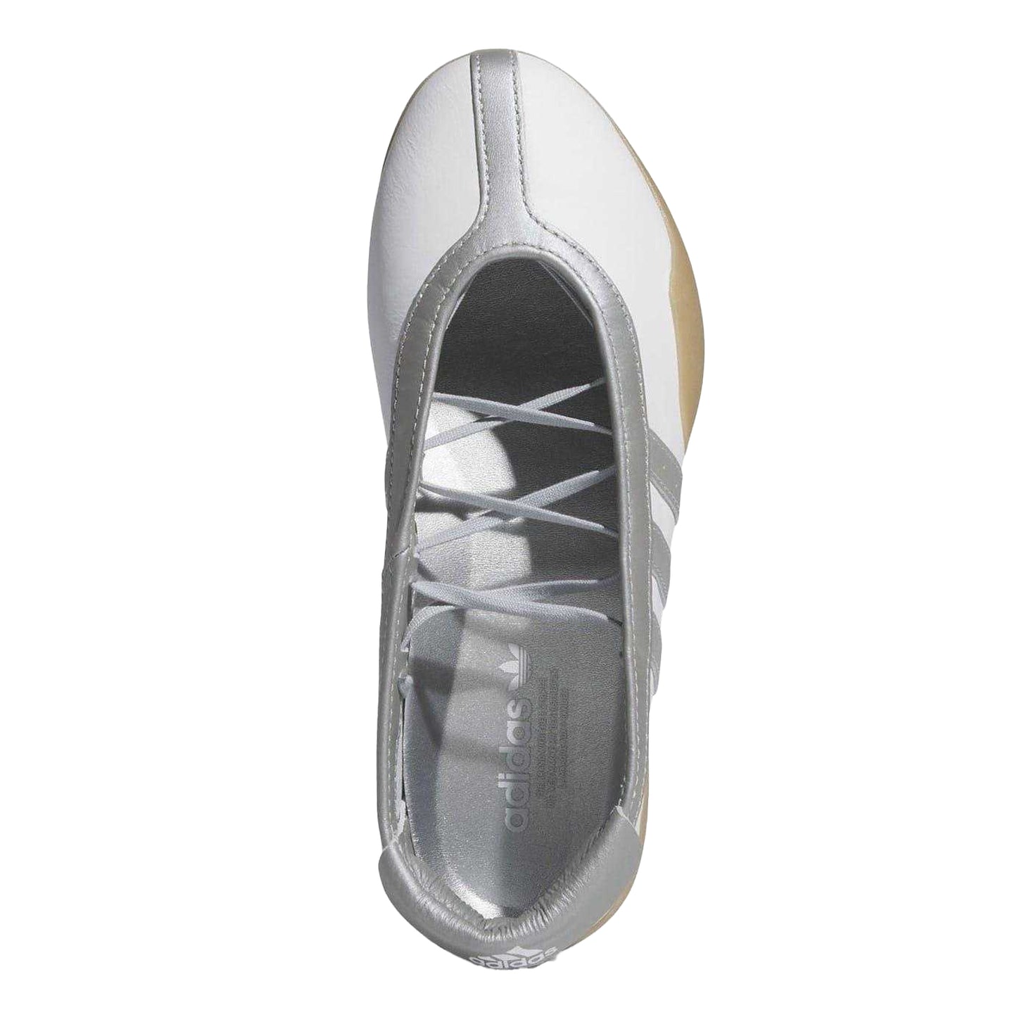 Metallic Silver - Lifestyle - Adidas Womens-Ladies Taekwondo Mei Leather Shoes