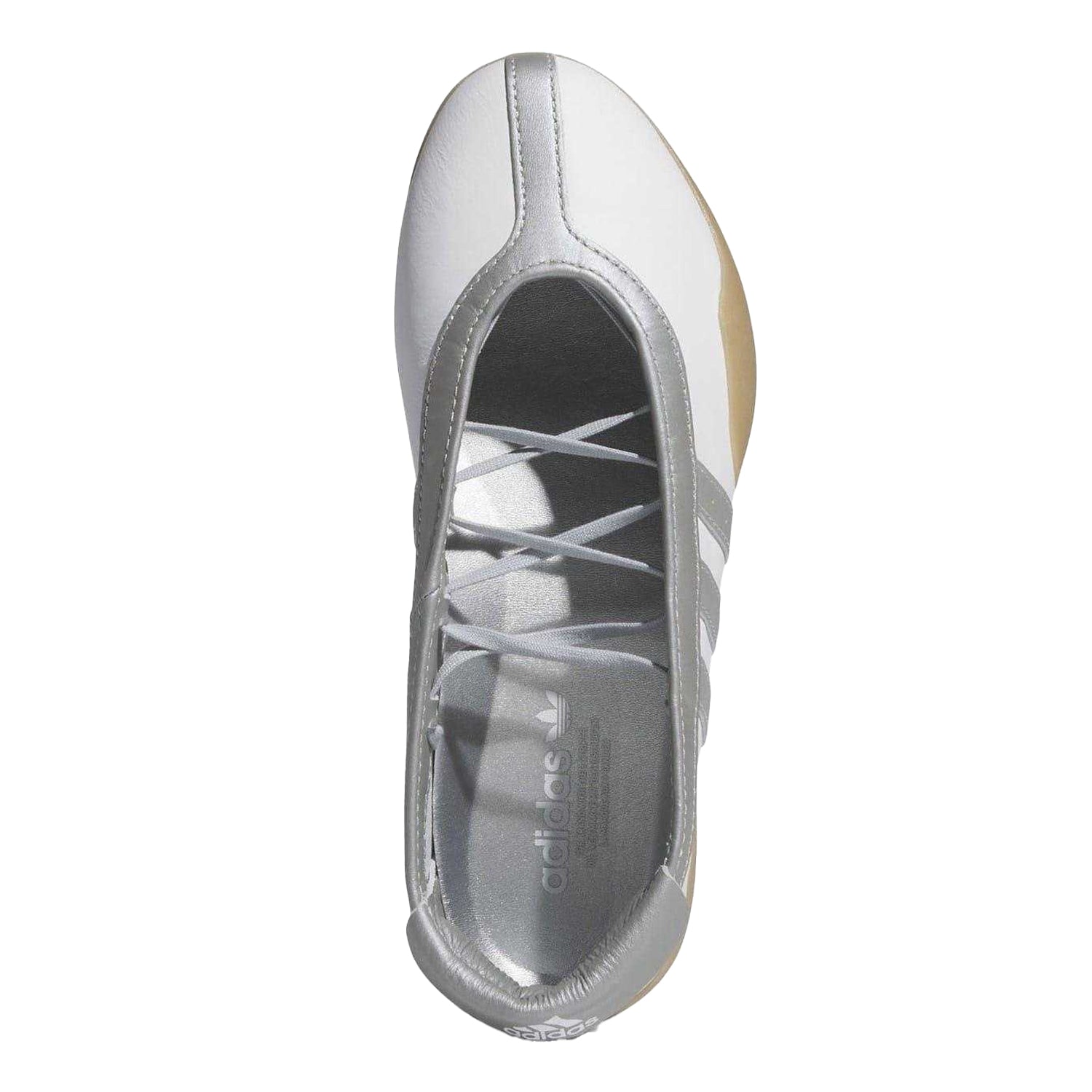 Metallic Silver - Lifestyle - Adidas Womens-Ladies Taekwondo Mei Leather Shoes