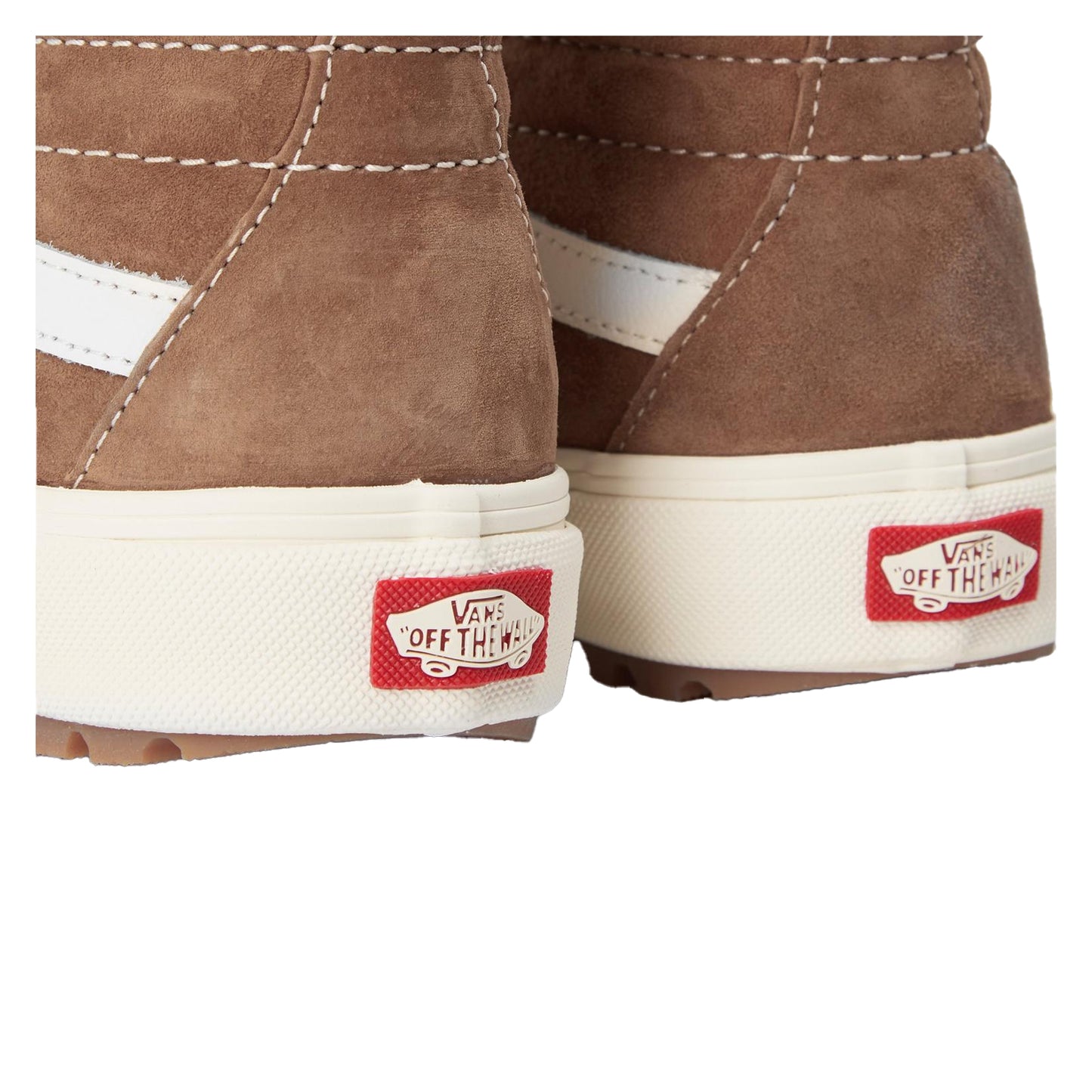 Dachshund - Lifestyle - Vans Womens-Ladies Side Stripe Suede High-top Platform High Top Trainers