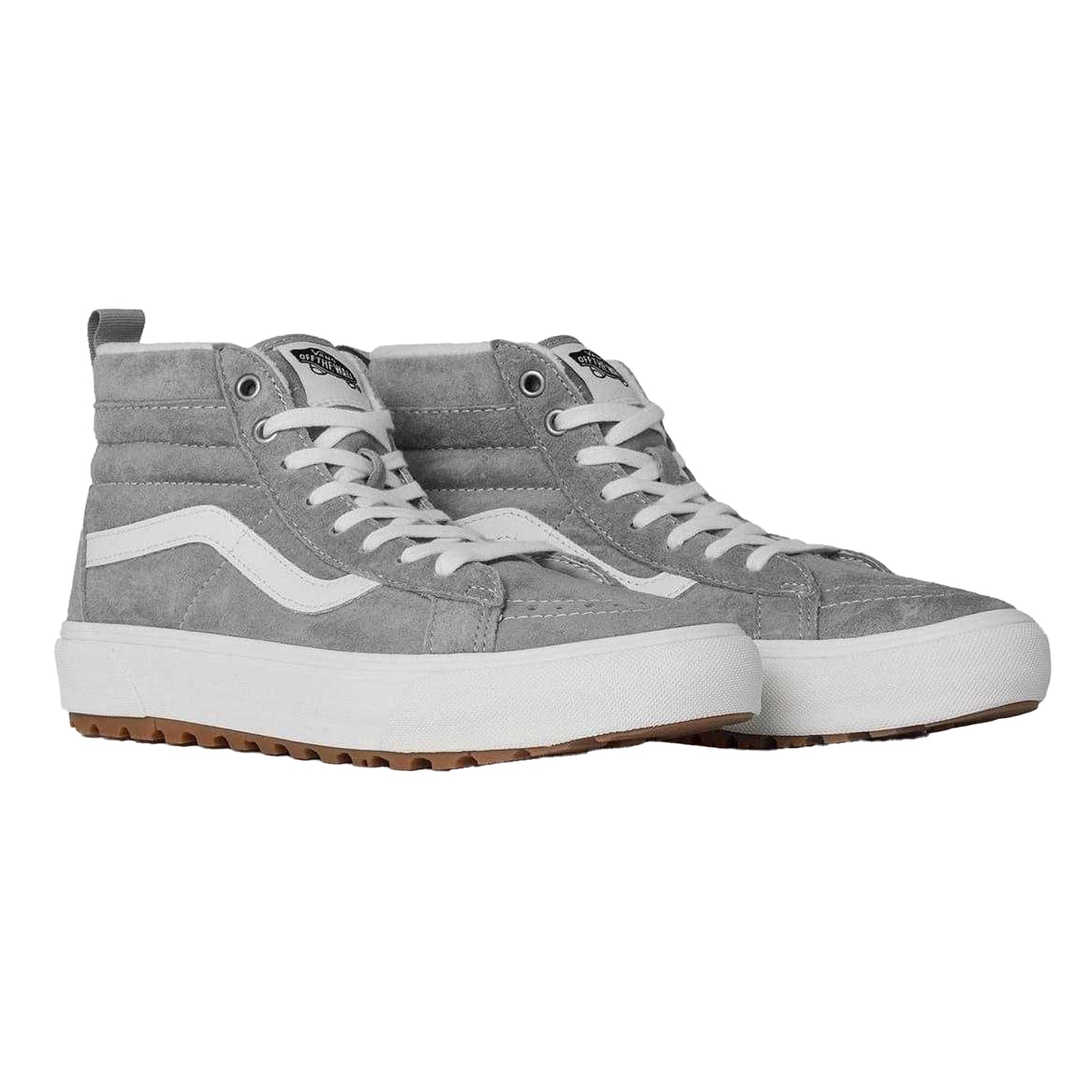 Drizzle - Lifestyle - Vans Womens-Ladies Side Stripe Suede High-top Platform High Top Trainers