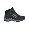 Black-Grey - Lifestyle - Adidas Childrens-Kids Terrex Hyperhiker Mid Cut Hiking Shoes
