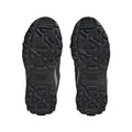 Black-Grey - Close up - Adidas Childrens-Kids Terrex Hyperhiker Mid Cut Hiking Shoes