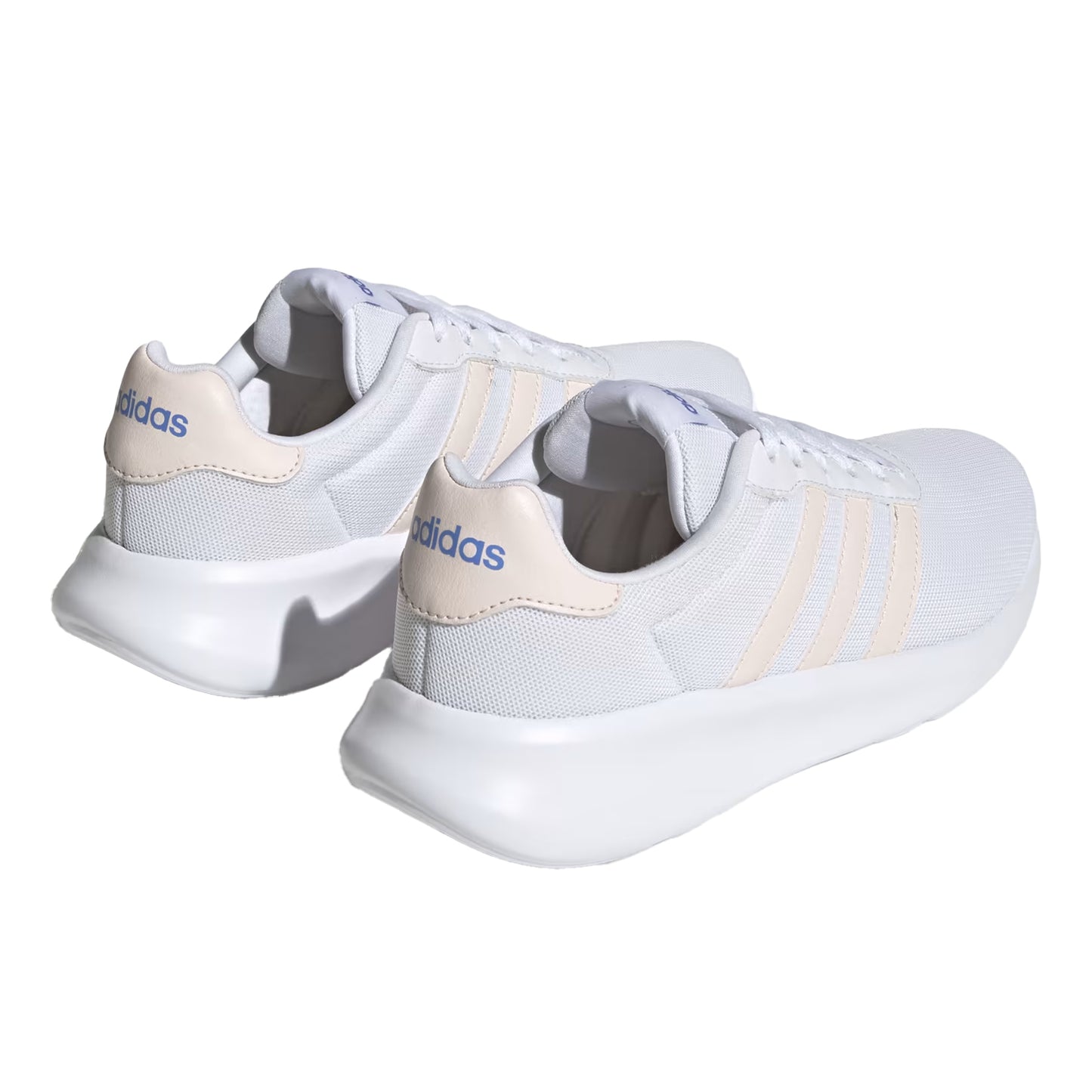 White - Back - Adidas Mens Lite Racer 3.0 Shoes