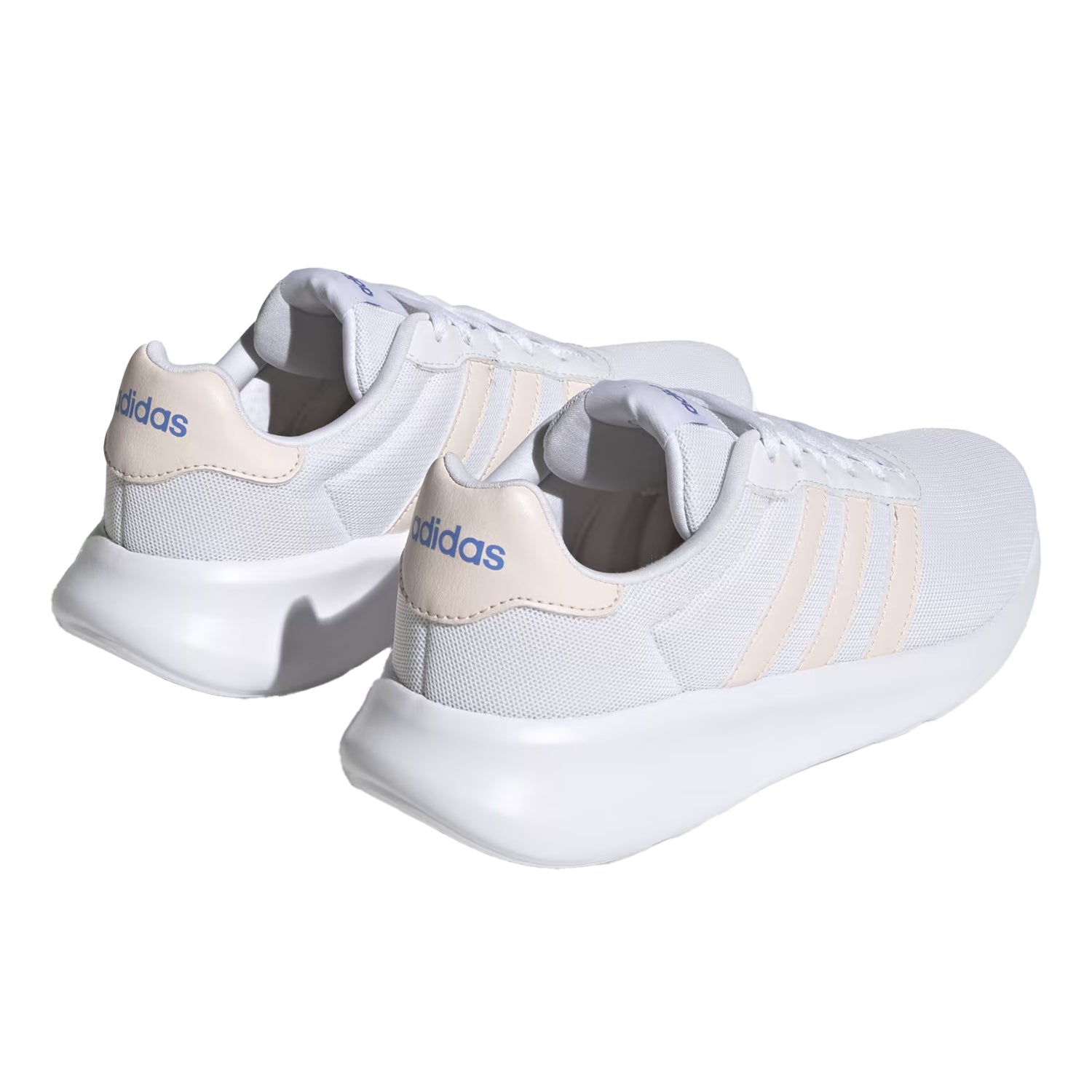 White - Back - Adidas Mens Lite Racer 3.0 Shoes