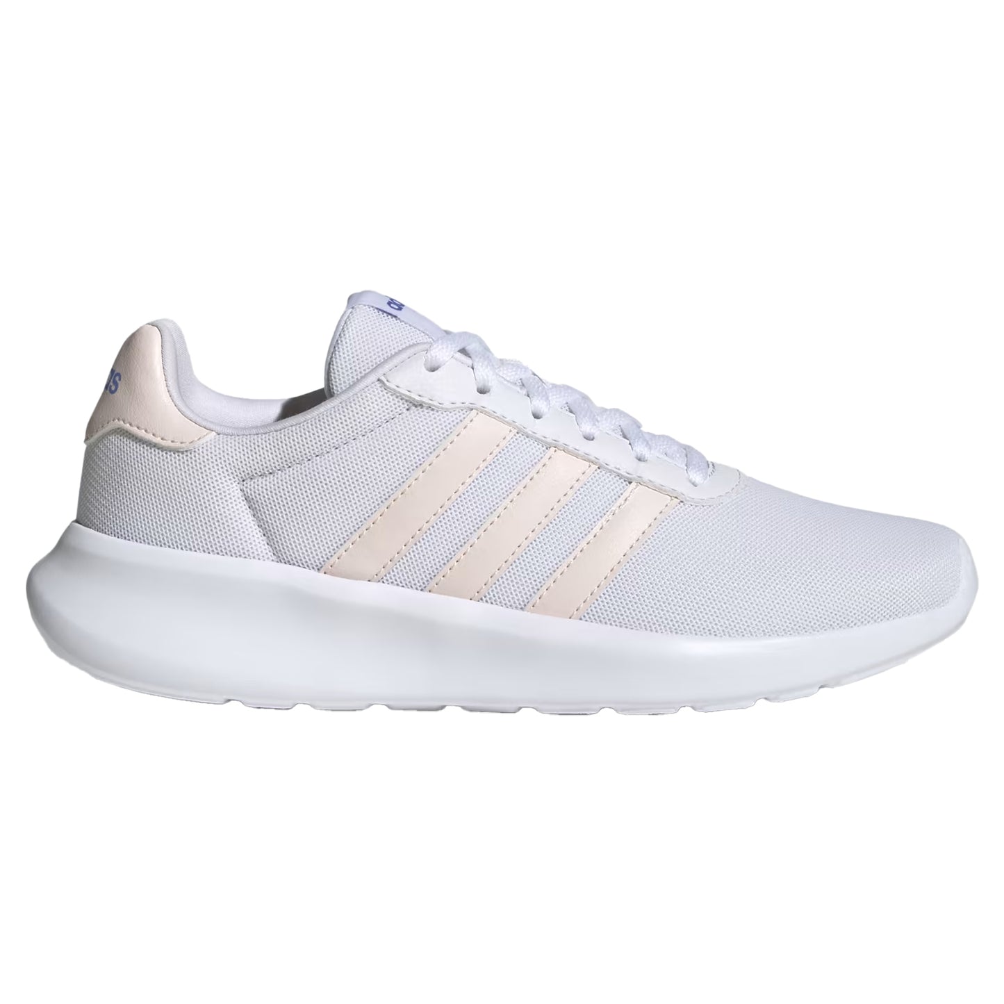 White - Front - Adidas Mens Lite Racer 3.0 Shoes