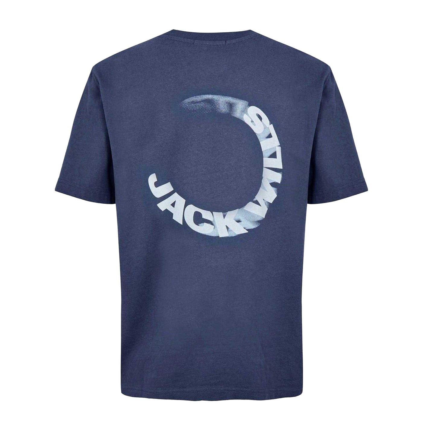 Night Sky - Back - Jack Wills Mens Watercolour Crew Neck T-Shirt