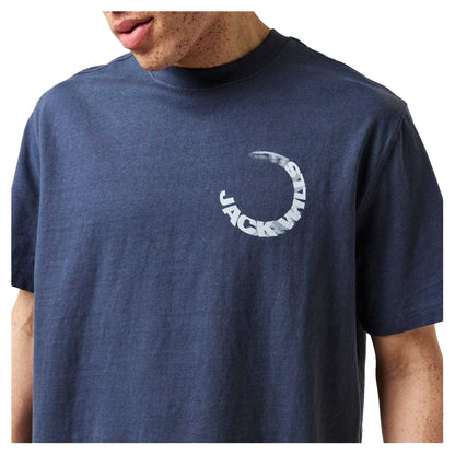 Night Sky - Side - Jack Wills Mens Watercolour Crew Neck T-Shirt