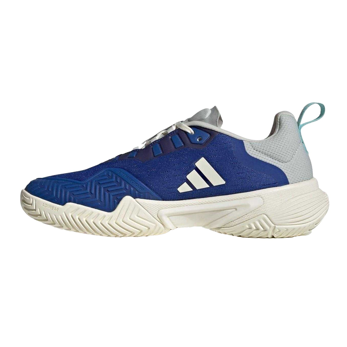 Team Royal Blue - Side - Adidas Womens-Ladies Barricade Low Tennis Shoes