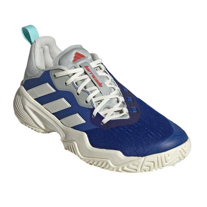 Team Royal Blue - Lifestyle - Adidas Womens-Ladies Barricade Low Tennis Shoes
